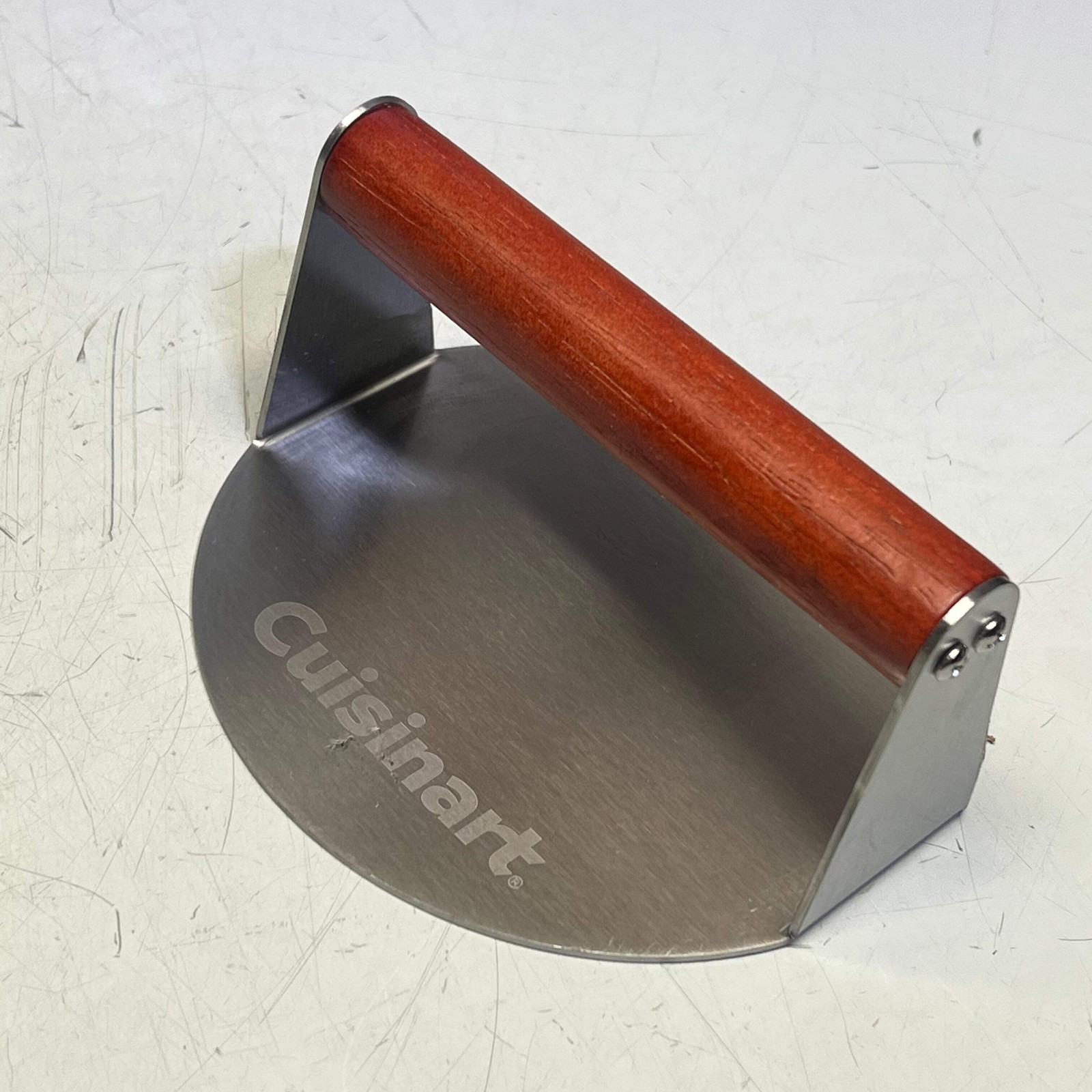 CUISINART Outdoors Stainless Steel Smashed Burger Press 6" Brown CISB-275P gallery