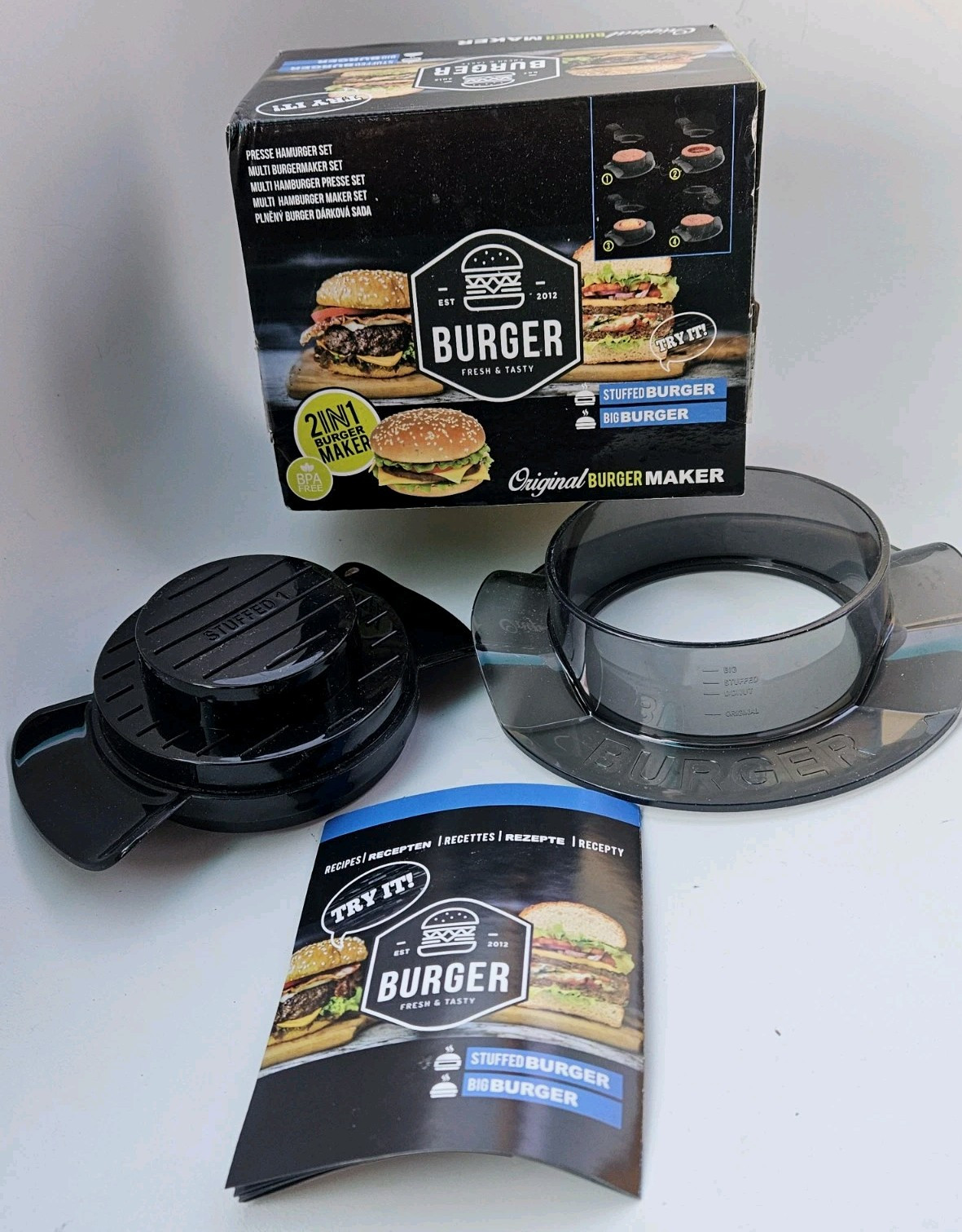 2 In 1 Original Burger Maker gallery