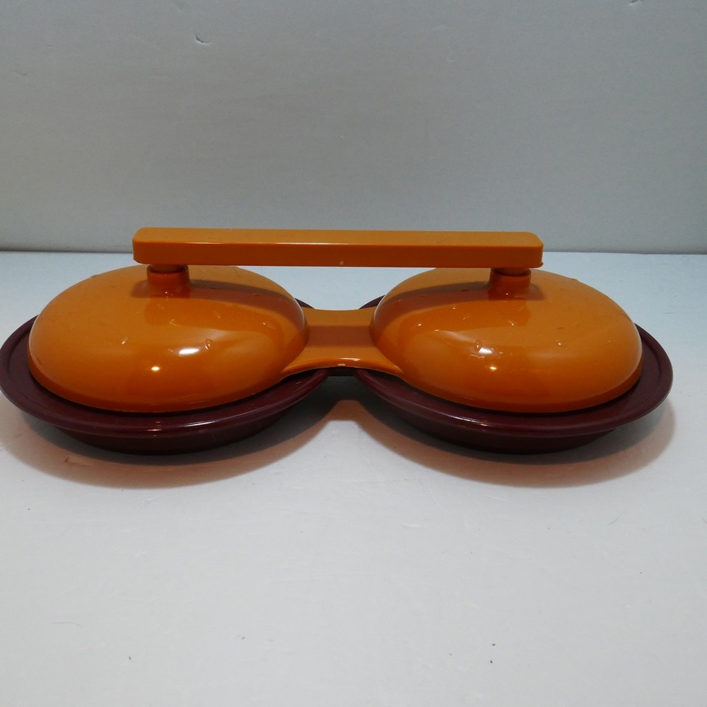 2005 Charcoal Champion Dual Hamburger Press/Molds Makes 2 4.5" Circular Burgers