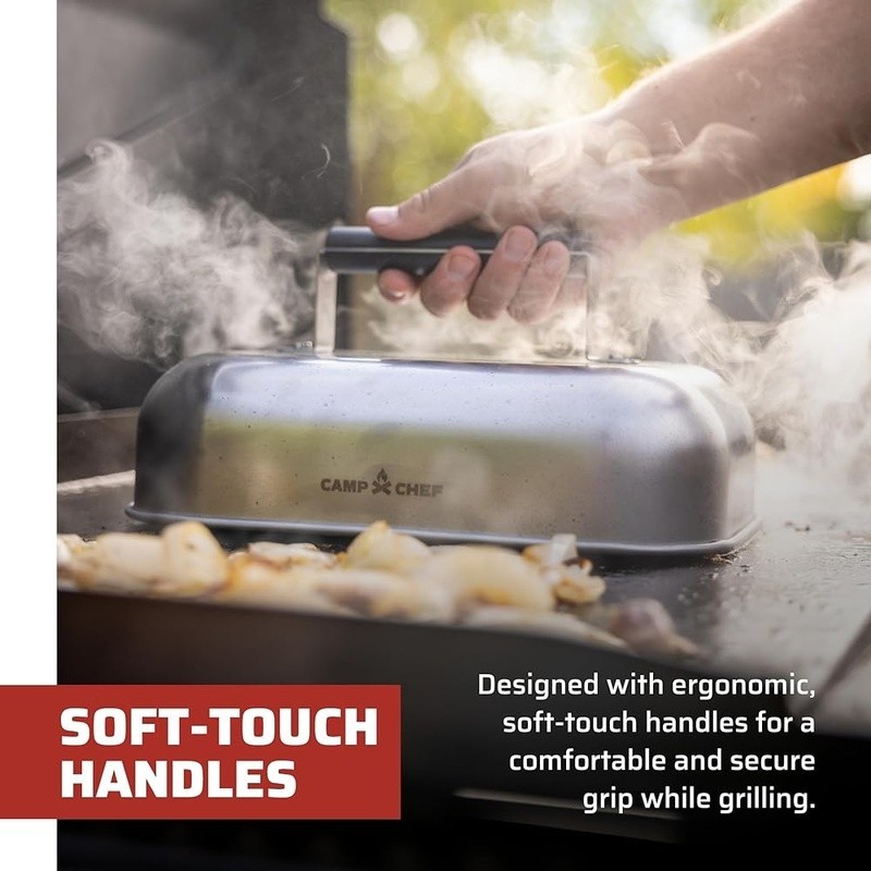 Smashed Burger Kit W/ Spatula Burger Press Melting Dome Grilling Accessories New gallery