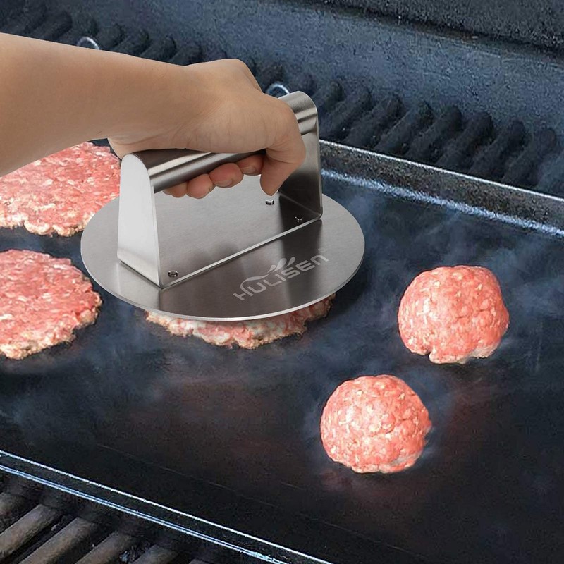 Stainless Steel Griddle Accessories Kit Including Burger Press Spatula And Spice gallery