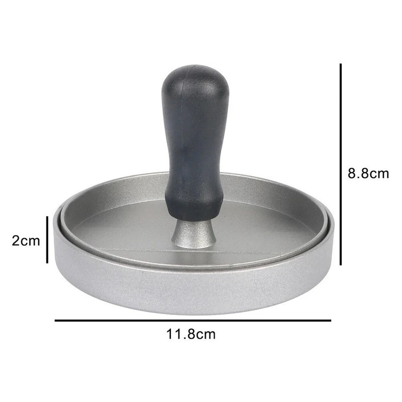 Burger Press Patty Maker Non Stick Aluminum Hamburger Mold BBQ Kitchen Tool gallery