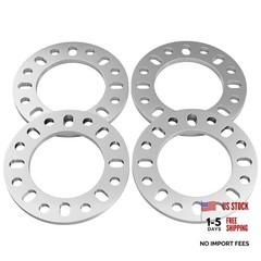 4PCS 8 Lug Wheel Spacers 1/2 Inch (12mm) Thick, 8×6.5 8×165.1 Pack of 4, 12mm