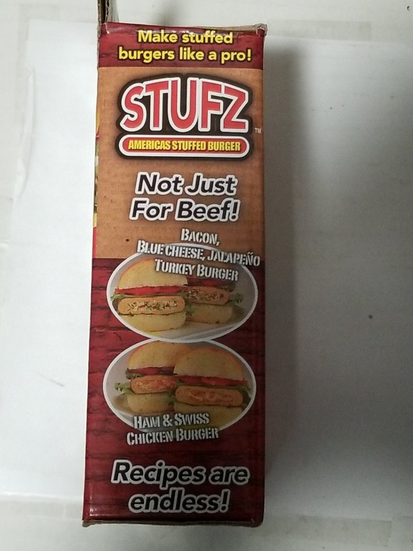 STUFZ Americas Stuffed Burger, As Seen On TV, Make Stuffed Burgers Like A Pro! gallery