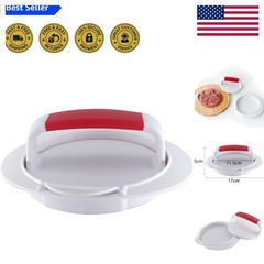 Elegant Hamburger Patty Press & Hand Pie Mold – 7.79 Cups – Easy Clean Design