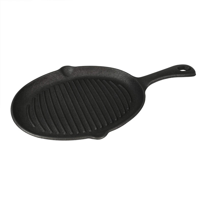Jim Beam JB0159, Heavy Duty Construction, Pre Seasoned Cast Iron Skillet with... gallery