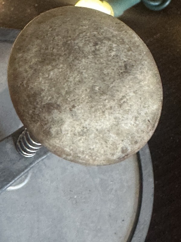 Androck Vintage Metal Burger Press Round Sizeable Hamburger gallery