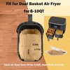 100 Pcs Air Fryer Parchment Paper 8.6*5.5"Rectangle-100pcs, Wood gallery