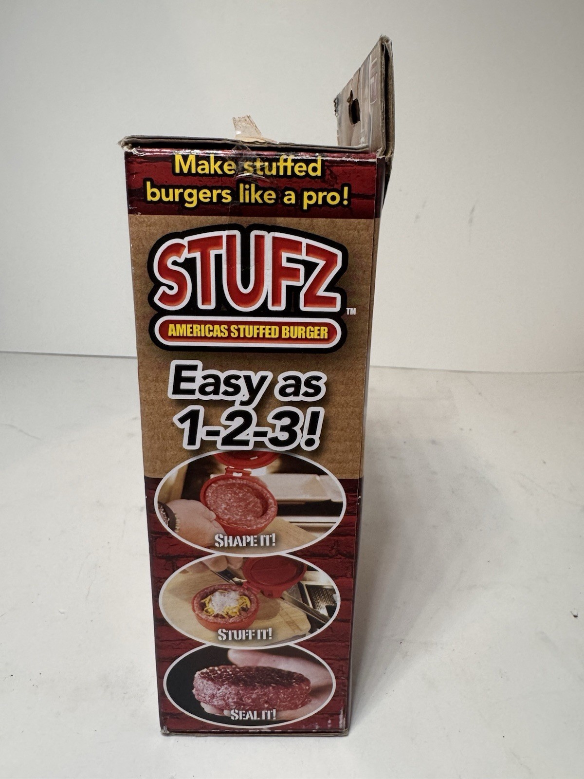 Stufz Stuffed Burger Press Hamburger Patty Maker As Seen On TV gallery