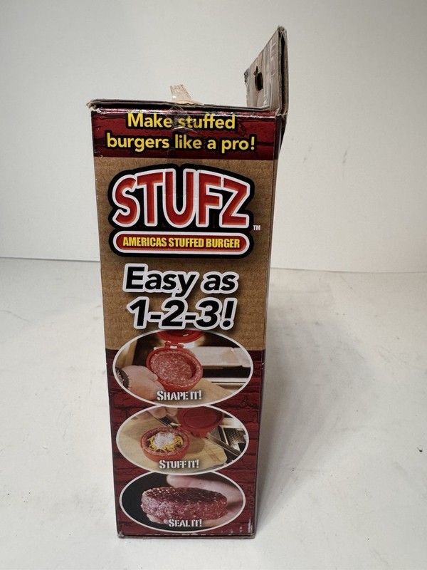 Stufz Stuffed Burger Press Hamburger Patty Maker As Seen On TV gallery
