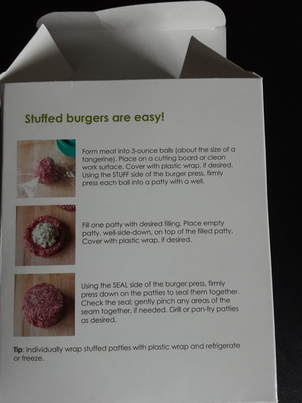 Tastefully Simple 3-in-1 Burger press - New gallery