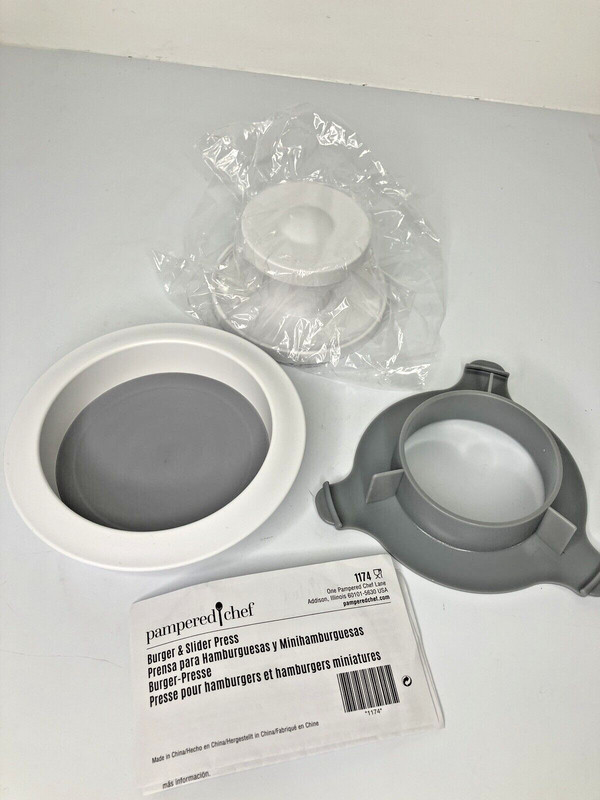 Pampered Chef Burger and Slider Press # 1174 ~ NEW gallery