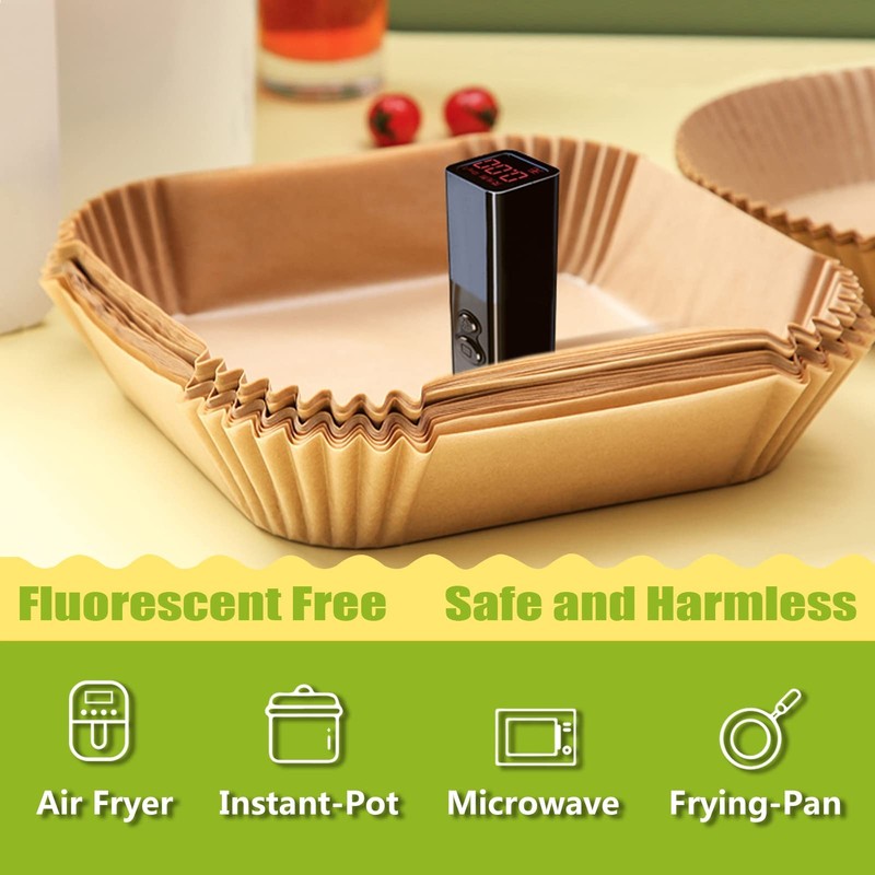 Air Fryer Liners Square for COSORI 6Qt and Square-9inch-150pcs gallery