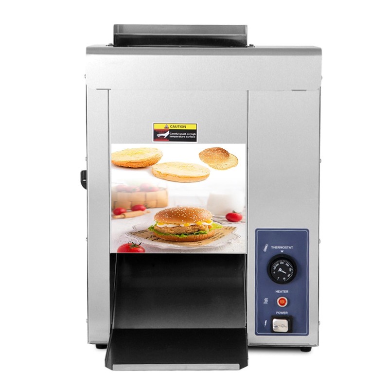 Kolice Commercial Automatic Chain Type Burger Machine Thickness Adjustable gallery