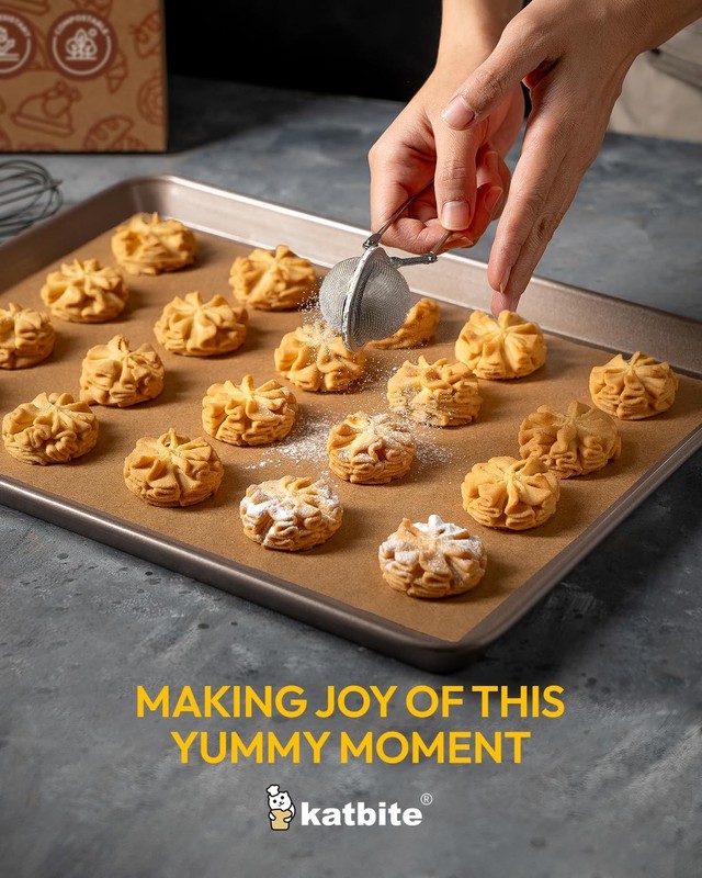 Katbite Unbleached Parchment Paper Baking Sheets, 12"x16"-120, 12"x16"-120 gallery