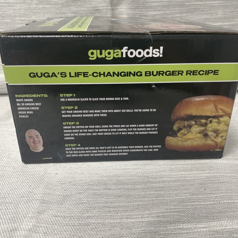 Guga Foods! Adjustable Burger Press Make The Perfect Smash Burger gallery