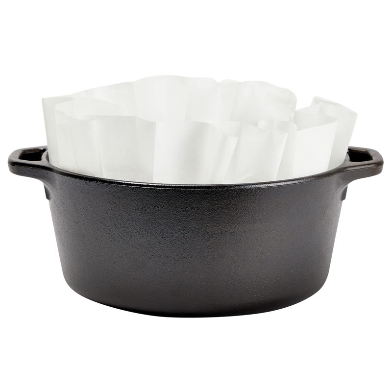 Juvale Parchment Paper Dutch Oven Liners - Heat-Resistant 20 inch, White gallery