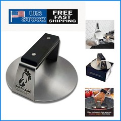The Sasquash 6-Inch Commercial Burger Press – Ultimate Smasher for Grill Lovers