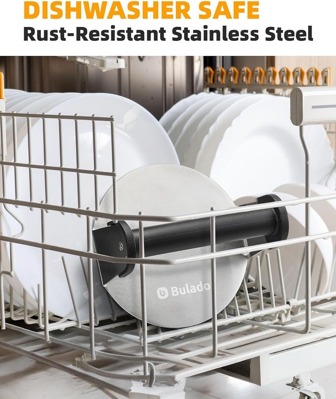 Burger Press, 6'' Round Smasher for Griddle with Heat-resistant... gallery