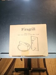 Firsgrill Burger Presses. Round Heavy-Duty Cast Iron Smash Meat Steak. New.