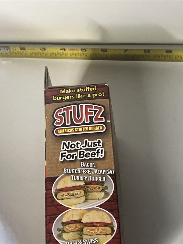 Stufz Stuffed Burger Press - Hamburger Patty Maker - As Seen On TV gallery