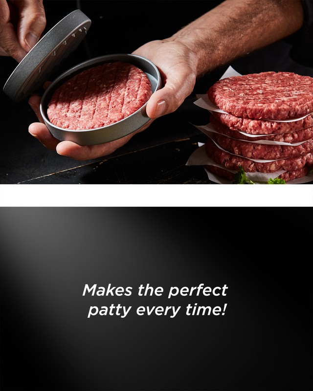 Grilling Gift for Dad Hamburger Press Patty Maker Burger Mold “Dad Grill Boss” gallery