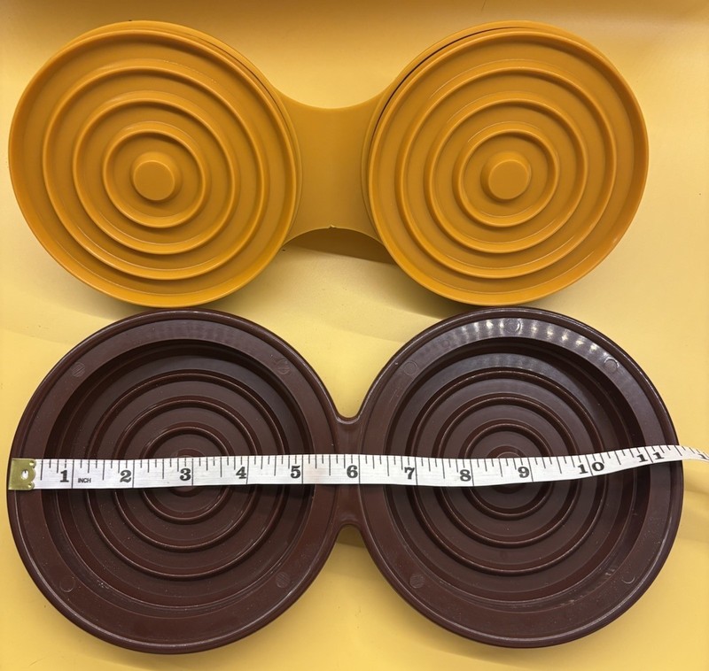 Charcoal Companion Double Hamburger Press pre-owned Plastic gallery