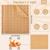 Funnymoom 200 Pcs Air Fryer about 11 x 9.85 inches, as shown in the picture gallery
