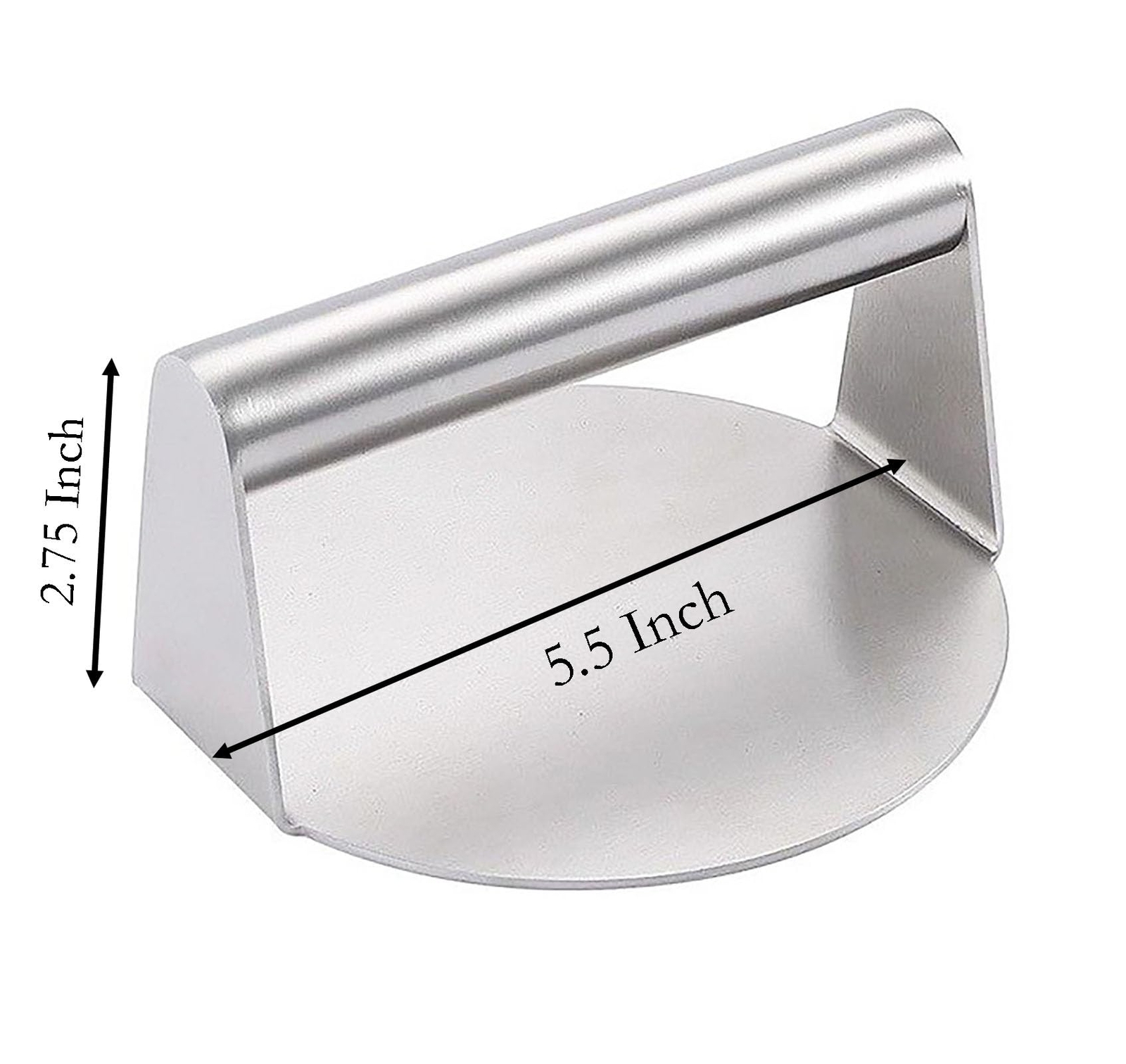Meat Barbecue Presses, 5.5 Inch Stainless Steel Round Hamburger Meat Mold gallery