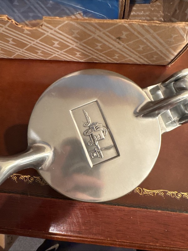 Vtg BROWN & BIGELOW HAMBURGER PRESS & Ice Cream Scoop Ex Artibus Ms2 gallery