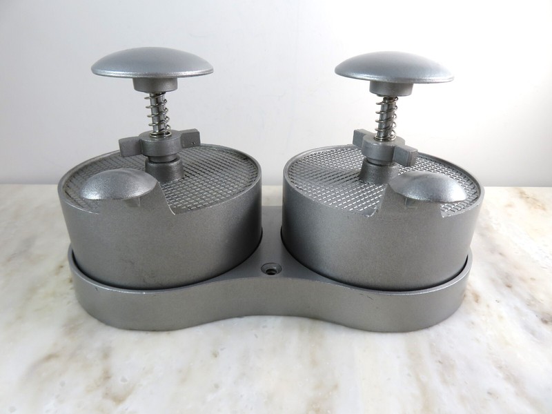 Weston Double Burger Press Adjustable Thickness Compacting Ejector Heavy Duty gallery