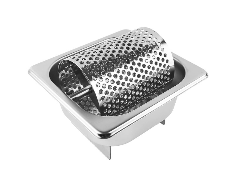 Stainless Steel Butter Spreader Roller & Cheese Melting Dome for BBQ Grill gallery