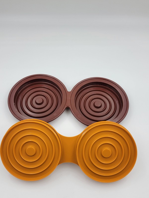 Charcoal Companion Double Hamburger Press Mold 4.5" Round Patties Grill Burger gallery