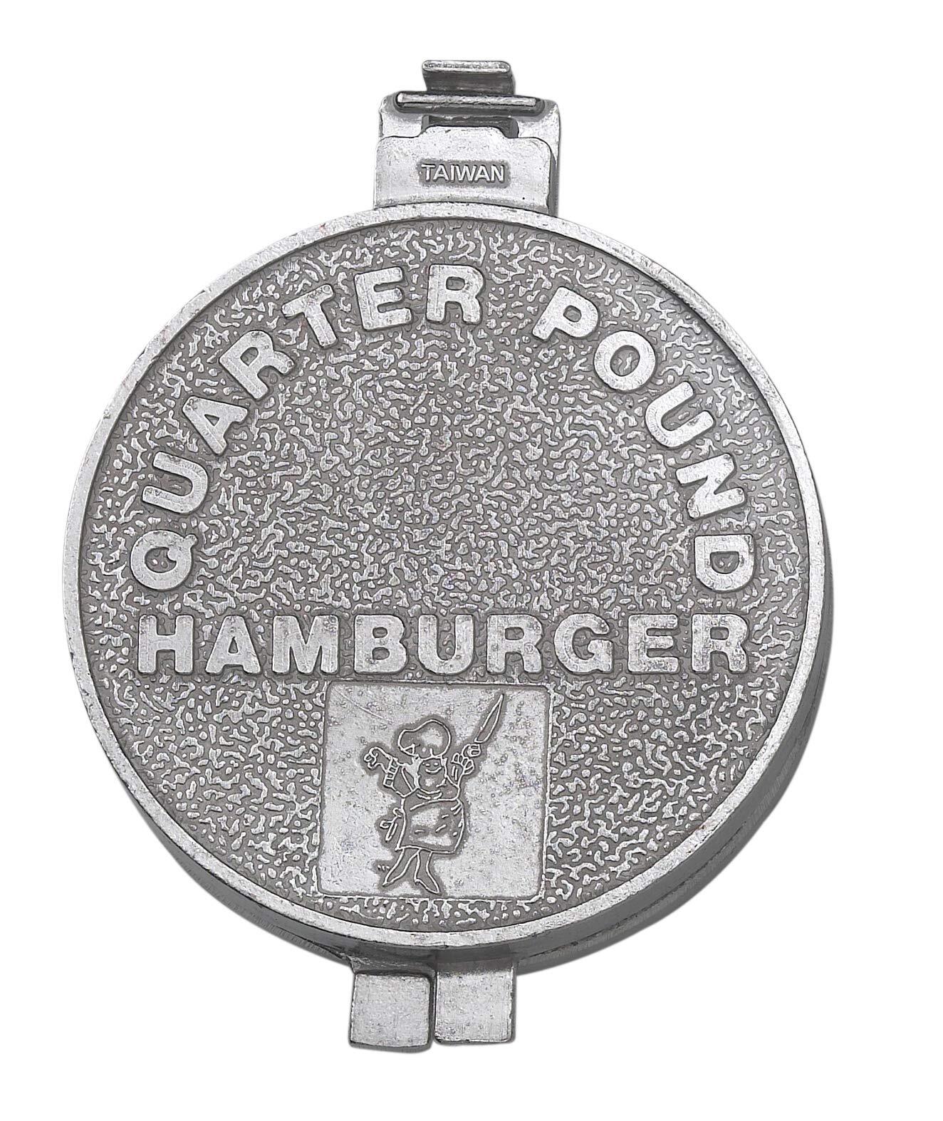 HIC Kitchen Burger Press and Patty Maker Aluminum Makes Quarter-Pound Patties... gallery
