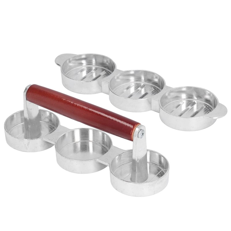 Portable Mini Hamburger Press Patty Mould Maker for Small Kitchens RVs Travel gallery