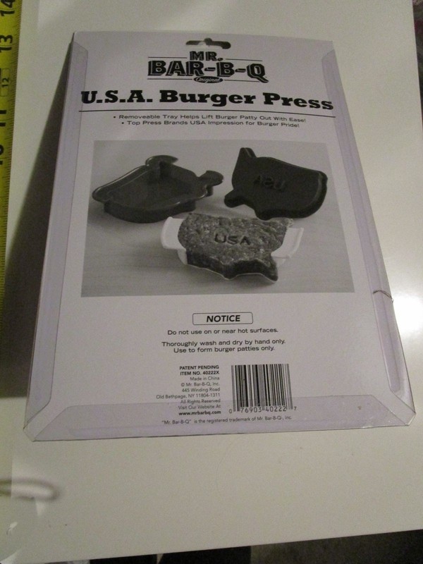 USA Hamburg Maker Meat Press Kitchen Gadget Food Plastic Hamburger Making gallery