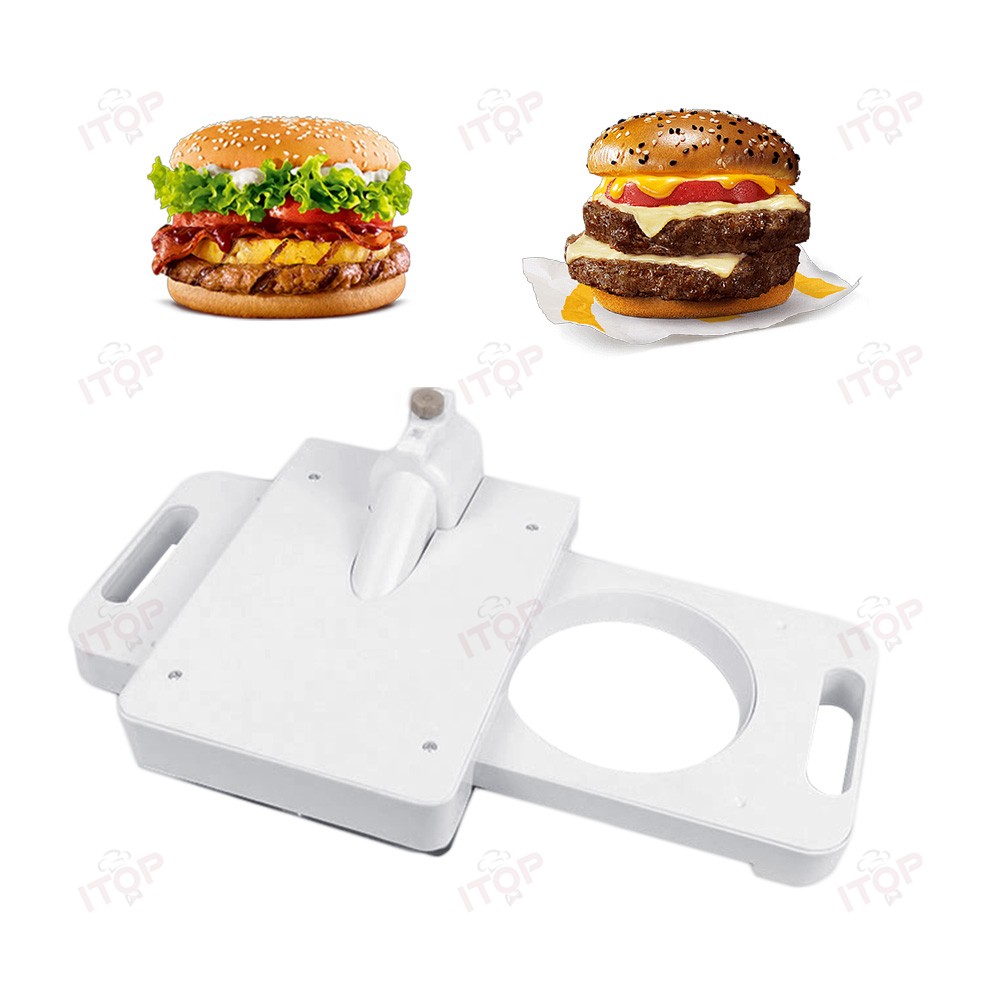 Non Stick Stuffed Burger Press Hamburger Patty Molds Maker BBQ Kitchen Tool