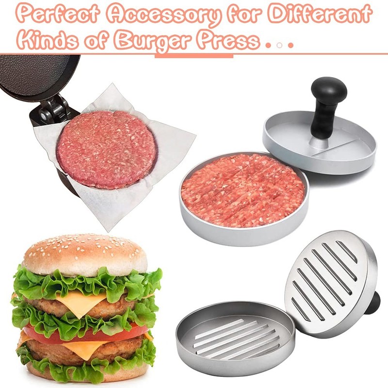 Square Patty Paper 4x4 Inch, Set of 300, Non Stick 4inch, White gallery