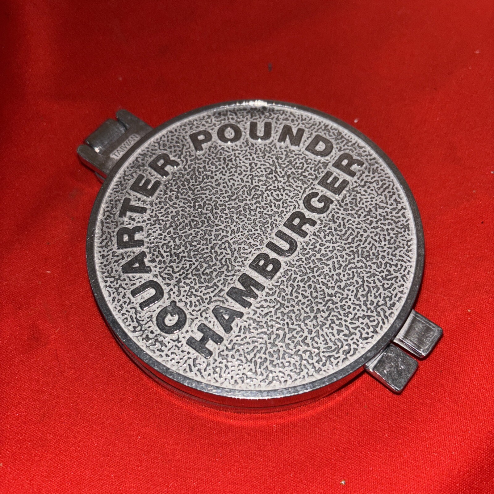 Metal Quarter Pound Hamburger Press (Taiwan)- Estate Find gallery