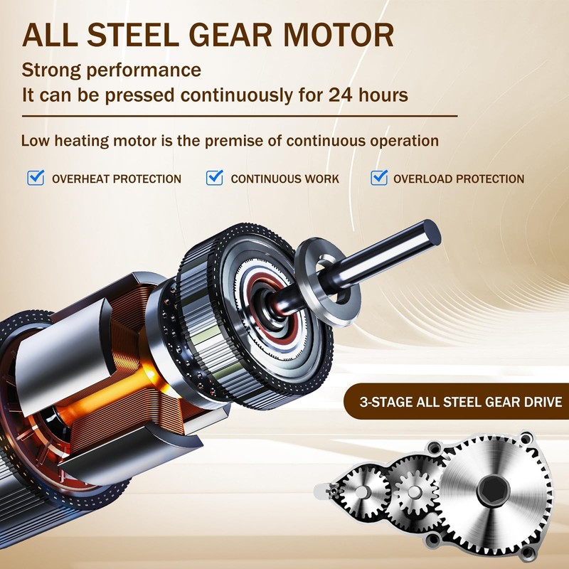 Oil Press Machine, 110V Home Commercial Automatic Oil Press Extractor, Steel ... gallery