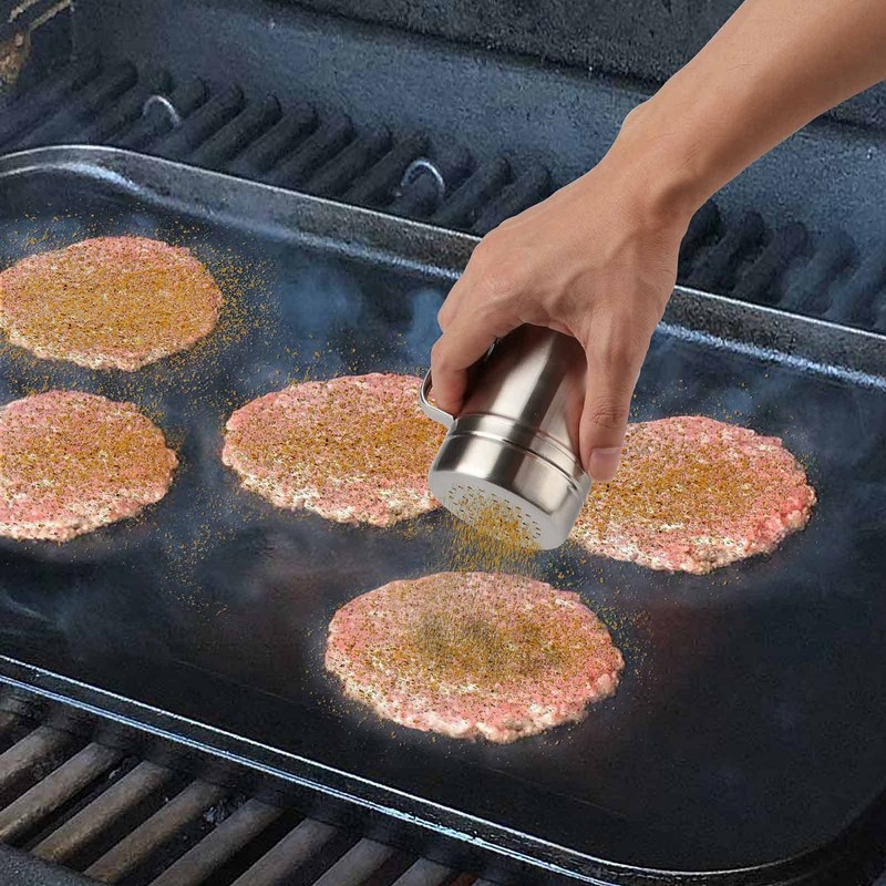 Stainless Steel Griddle Accessories Kit Including Burger Press Spatula And Spice gallery