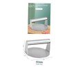 Stainless Steel Smash Burger Press, 5.5 Inch Round Non-Stick, Smashed Hamburger gallery