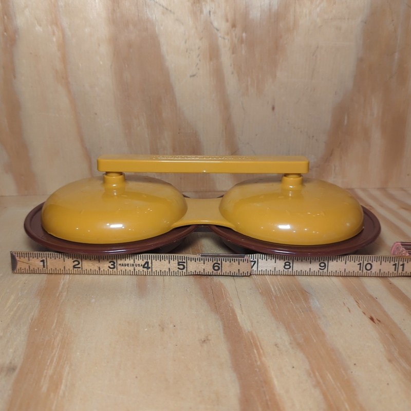 Charcoal Companion Double Hamburger Press Mold 2005 4.5 Inch Circular Patties gallery