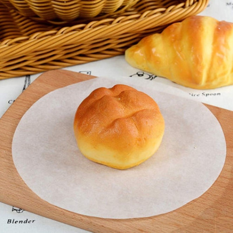 8 Inch Parchment Paper Rounds, Set of 100, Non Stick 8inch-100pcs, White gallery