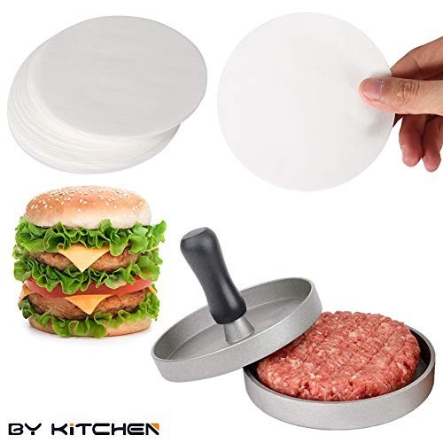 Burger Patty Paper Rounds 4.5 Inch 200 Pack Nonstick Parchment for Hamburger gallery