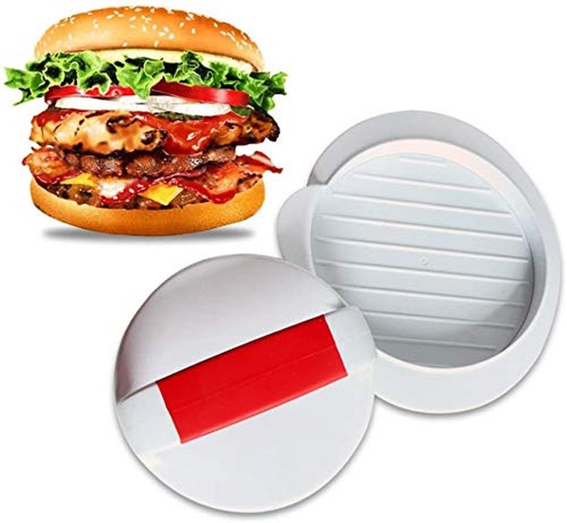 Plastic Burger Press - 4.5' Non-Stick Hamburger Press, Round Patty Maker for ... gallery
