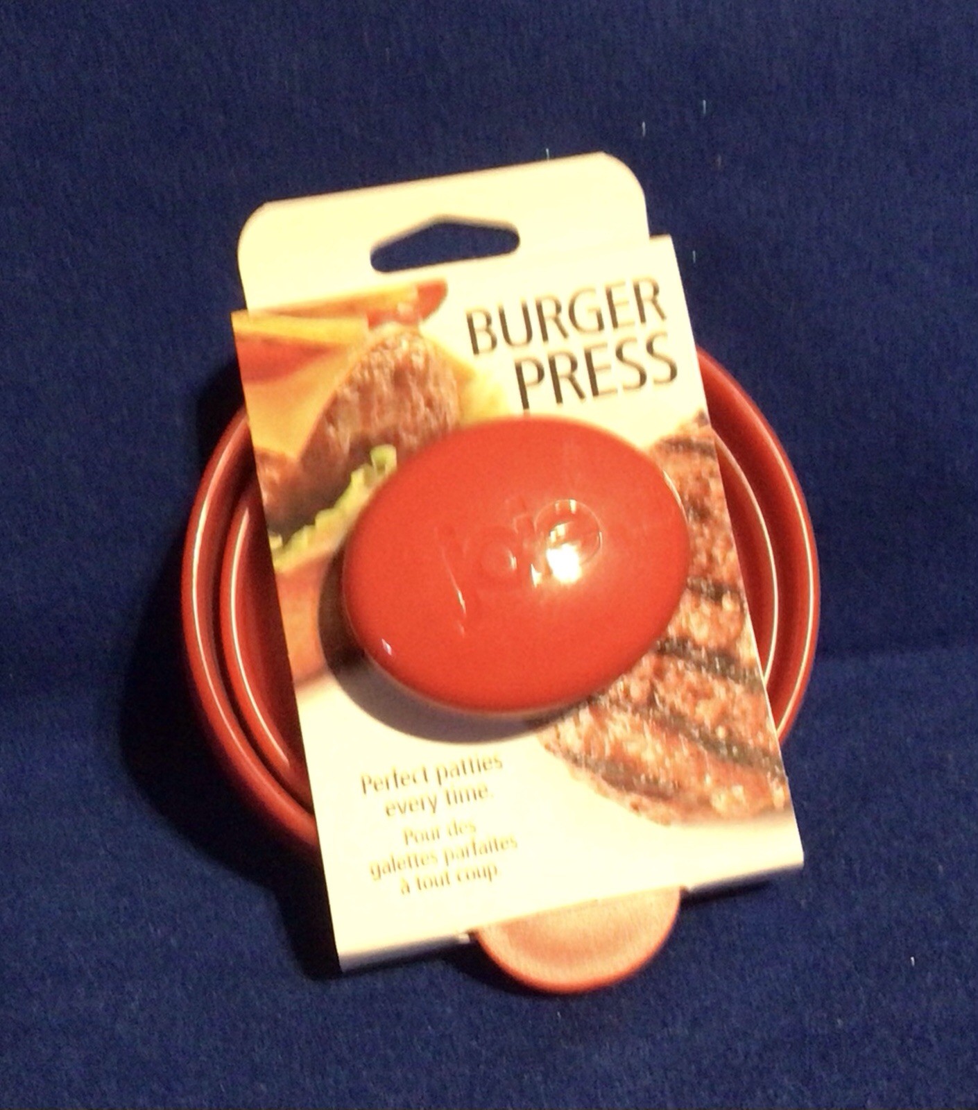 Joie MSC Burger Press Press Hamburger Brand New Sealed Pack gallery