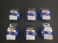 New LOT of 6 Grill Mark Plastic Resin Stuffed Burger Press Hamburger Patty Molds