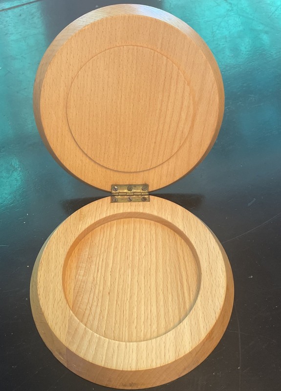 Vintage Retro Food Press Burger Tortilla Wooden Hinged Collector Kitchen Tools gallery
