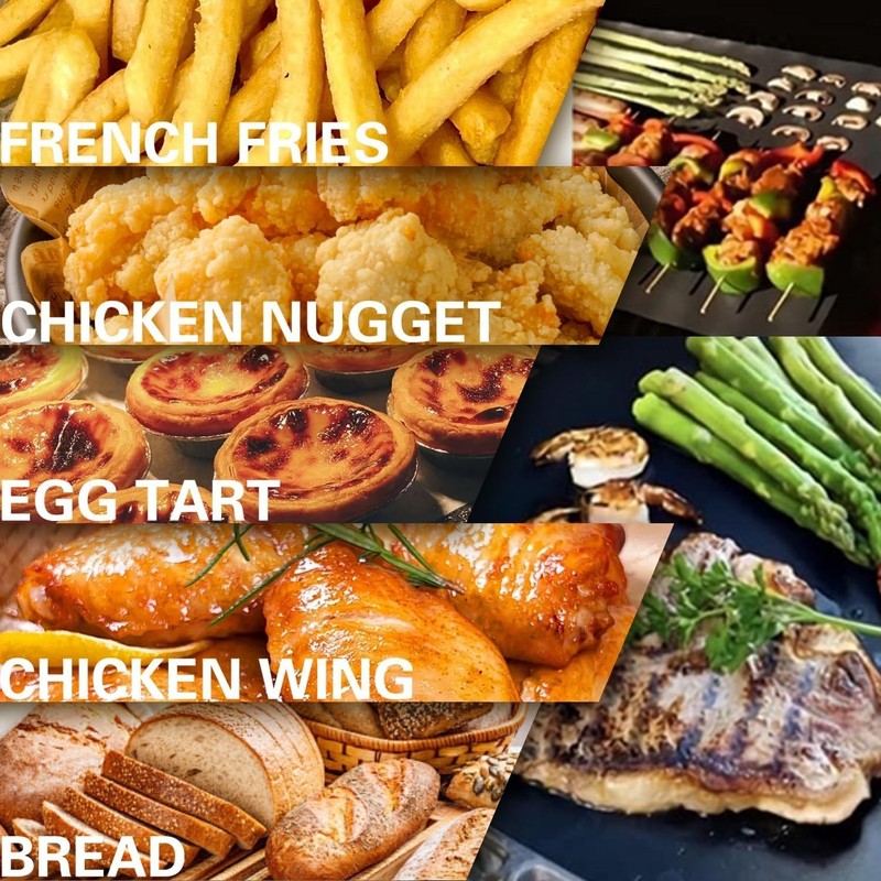 Air Fryer Liners Compatible with Emeril Lagasse 26 QT 11*10 inches, Black gallery